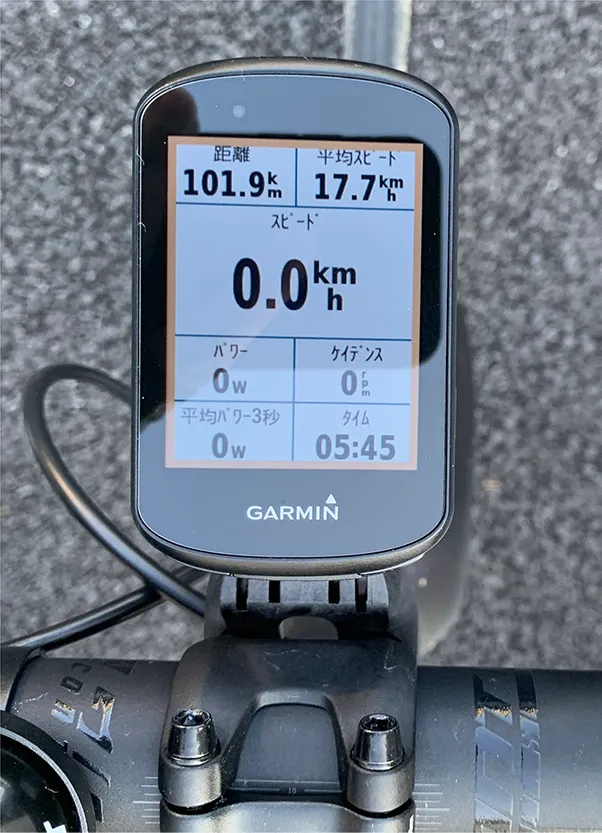 "100kmのログ"